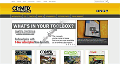 Desktop Screenshot of clymer.co.uk