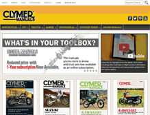 Tablet Screenshot of clymer.co.uk